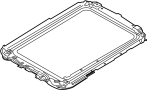 Image of Sunroof Frame image for your 2012 Ford F-150 3.7L V6 FLEX A/T RWD XL Extended Cab Pickup Fleetside 