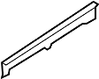 View Sunroof. Shield. Guide Jaw. Molding. Side.  Full-Sized Product Image 1 of 3