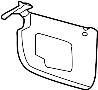 Image of Sun Visor image for your 2022 Ford Transit-350  Base Standard Cargo Van 