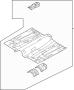 Image of Floor Pan (Front) image for your 2013 Ford Escape  Titanium Sport Utility 