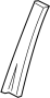 Image of Door Applique (Rear, Upper) image for your 2005 Ford Expedition   