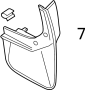 Image of Trim. Clip. Retainer. Quarter. Panel. (Upper). Mud Flap Clip. Quarter. image for your Ford