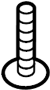 View Fuel Tank Strap Bolt Full-Sized Product Image