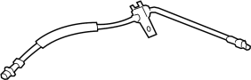 Image of Brake. Hose. A flexible Hose. image for your 2023 Ford F-150 3.3L Duratec V6 FLEX A/T 4WD XLT Extended Cab Pickup Fleetside 