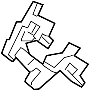 View Disc Brake Caliper Bracket Full-Sized Product Image