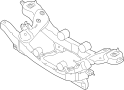 Image of Suspension Subframe Crossmember (Rear) image for your 2022 Ford Transit-350   