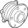 View Wheel Bearing and Hub Assembly (Rear) Full-Sized Product Image 1 of 3