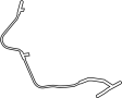 View Differential Vent Hose (Rear) Full-Sized Product Image 1 of 2