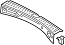 Image of Liftgate Trim Scuff Plate (Rear, Lower) image for your 2019 Ford F-150 3.5L EcoBoost V6 A/T RWD SSV Extended Cab Pickup Fleetside 