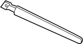 View Back Glass Wiper Arm (Rear) Full-Sized Product Image