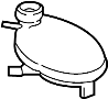 View Engine Coolant Reservoir Full-Sized Product Image 1 of 3