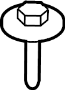 View Screw. Headlight. Bolt. (Upper) Full-Sized Product Image 1 of 3