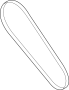 View Serpentine Belt Full-Sized Product Image