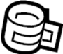 View Transmission Oil Cooler Line Clamp Full-Sized Product Image 1 of 3