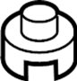 View Nut. (Front, Lower) Full-Sized Product Image