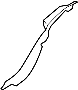 View Reinforcement. REINFORCED. Fender. (Lower) Full-Sized Product Image 1 of 3