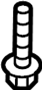 View Bolt. Tube. Oil. Screw. Inlet. (Front, Upper, Lower) Full-Sized Product Image