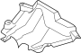 Image of Floor Pan Heat Shield (Rear) image for your 2013 Ford Fusion   
