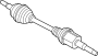 View CV Axle Assembly (Front) Full-Sized Product Image 1 of 2