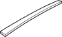 Image of Sunroof Molding image for your 2021 Ford F-150 3.0L Power-Stroke V6 DIESEL A/T RWD King Ranch Crew Cab Pickup Fleetside 