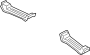 View Floor Pan Crossmember (Front, Rear) Full-Sized Product Image