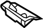 View Liftgate Trim Scuff Plate Cap Full-Sized Product Image 1 of 2