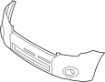 View Bumper Cover (Front, Upper) Full-Sized Product Image 1 of 2