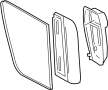Image of Quarter Glass image for your 2023 Ford Transit-350 3.5L EcoBoost V6 A/T AWD XL Standard Passenger Van 