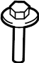 View Bolt. Headlight. Grille. (Upper) Full-Sized Product Image