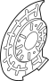 View Brake Dust Shield Full-Sized Product Image 1 of 4