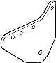 View Suspension Track Bar Bracket Full-Sized Product Image