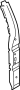 View Pillar. REINFORCED. (Front, Rear, Upper) Full-Sized Product Image 1 of 4