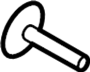 View Tailgate Gap Cover Screw Full-Sized Product Image