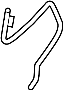 View Differential Vent Hose (Rear) Full-Sized Product Image 1 of 4