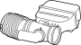 View Engine Air Intake Hose (Front, Lower) Full-Sized Product Image 1 of 2