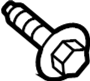 View Bolt. Screw. Bar. Tie. (Lower) Full-Sized Product Image