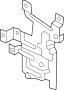 View Cruise Control Distance Sensor Bracket Full-Sized Product Image 1 of 4