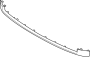 View Grille Molding (Front, Lower) Full-Sized Product Image 1 of 3