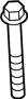View Roof lamp Assembly screw.  Full-Sized Product Image