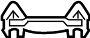 View Headliner. Bracket.  Full-Sized Product Image 1 of 10