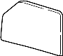 View Door Mirror Glass (Rear) Full-Sized Product Image 1 of 7