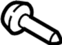 View Door Hinge Bolt (Upper, Lower) Full-Sized Product Image 1 of 10
