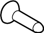 View Tailgate Gap Cover Screw Full-Sized Product Image