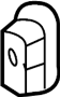 View Tailgate Hinge Spacer Full-Sized Product Image