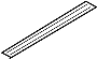 View Tailgate Molding (Upper) Full-Sized Product Image 1 of 3