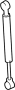 View Back Glass Lift Support Full-Sized Product Image