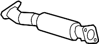 View Pipe. Exhaust. Intermediate. (Front) Full-Sized Product Image