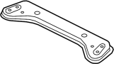 View Suspension Subframe Crossmember (Front, Lower) Full-Sized Product Image