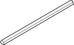 View Door Window Belt Weatherstrip (Upper) Full-Sized Product Image