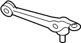 View Suspension Control Arm (Front, Rear, Lower) Full-Sized Product Image